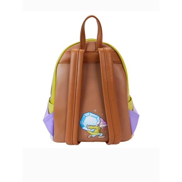 Loungefly Snow White: Diamond Dopey Mini-Backpack, Amazon Exclusive NWT main image 4